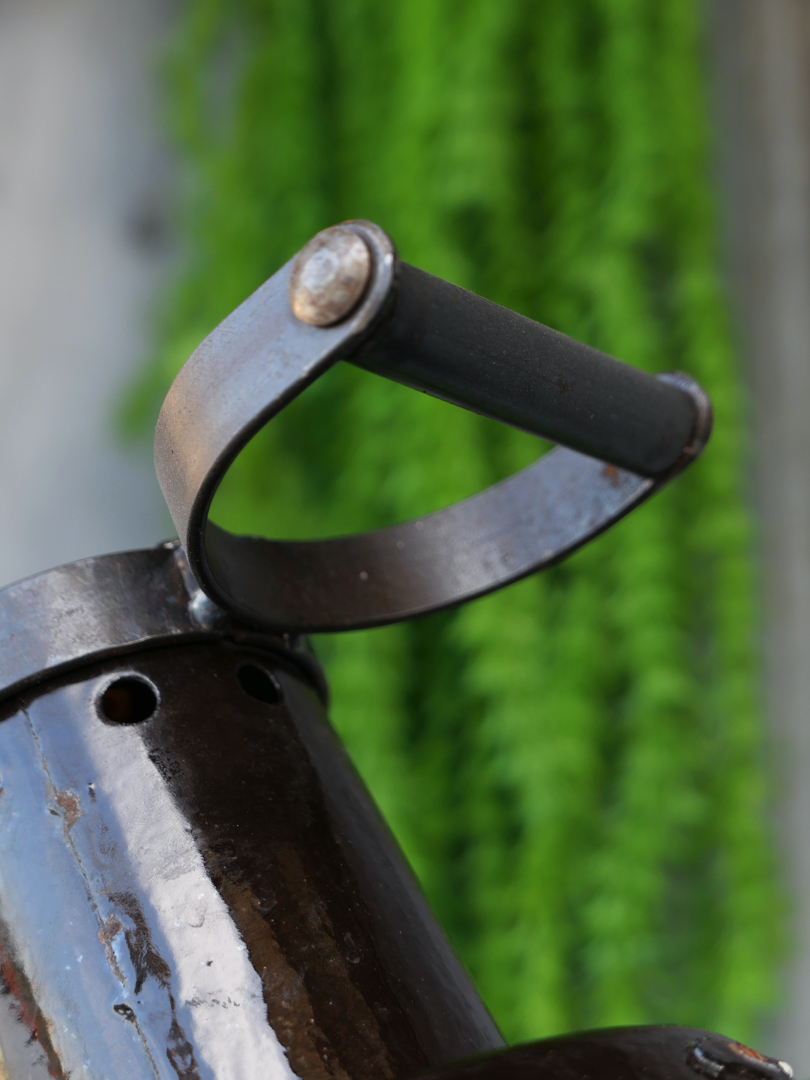 applique lampe accordéon industrielle Russe chocolat – Image 6