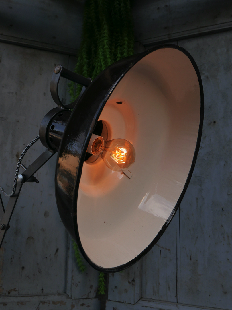 applique lampe accordéon industrielle Russe chocolat – Image 12