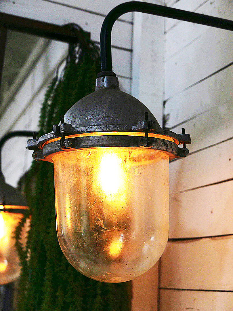 applique Lampe de cour, col de cygne metal industriel – Image 4