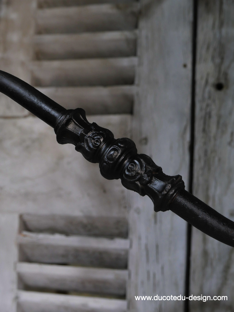 applique Lampe murale de cour, col de cygne exterieur noir abat jour noir – Image 6