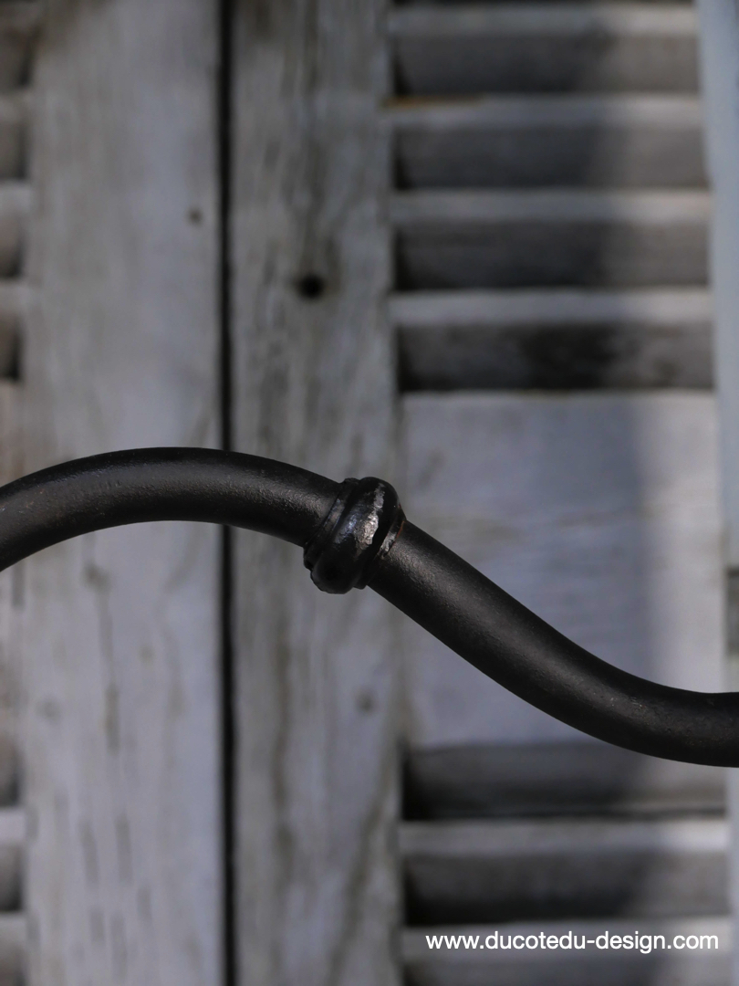 applique Lampe murale de cour, col de cygne exterieur noir abat jour noir – Image 6