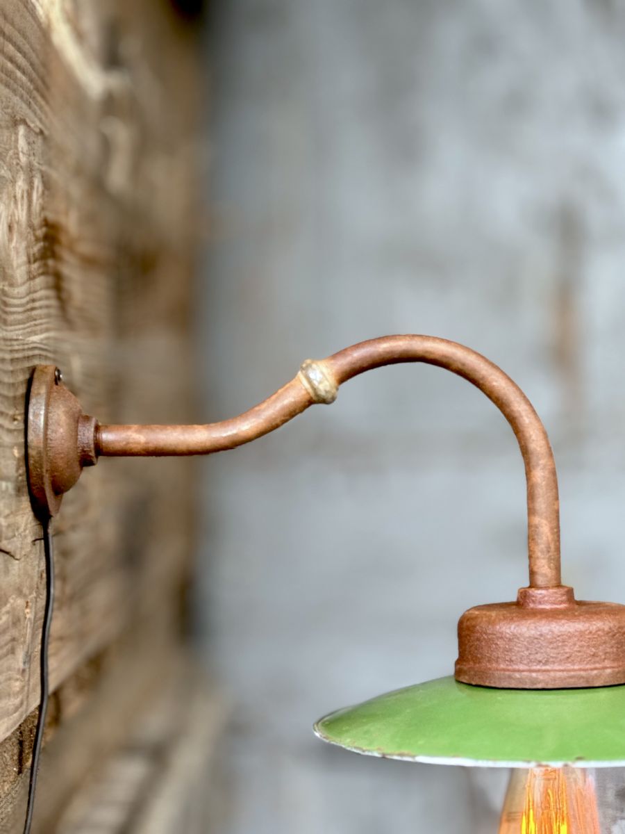 applique potence Lampe de cour, col de cygne exterieur angle droit n°3 – Image 3