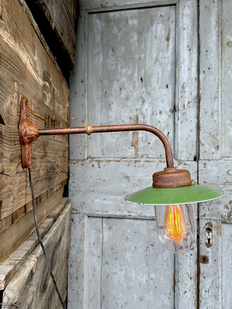 applique potence Lampe de cour, col de cygne exterieur ligne droite n°4 – Image 2