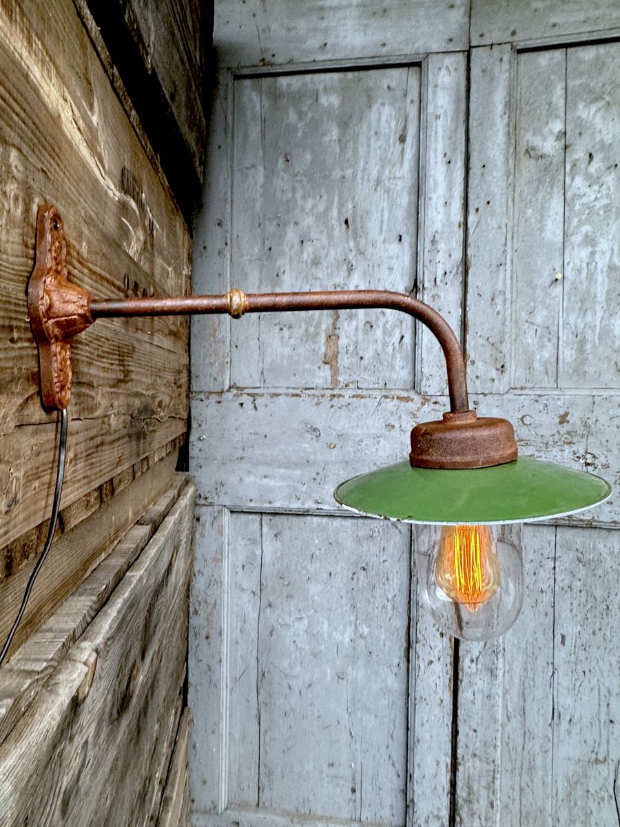 applique potence Lampe de cour, col de cygne exterieur ligne droite n°4 – Image 7