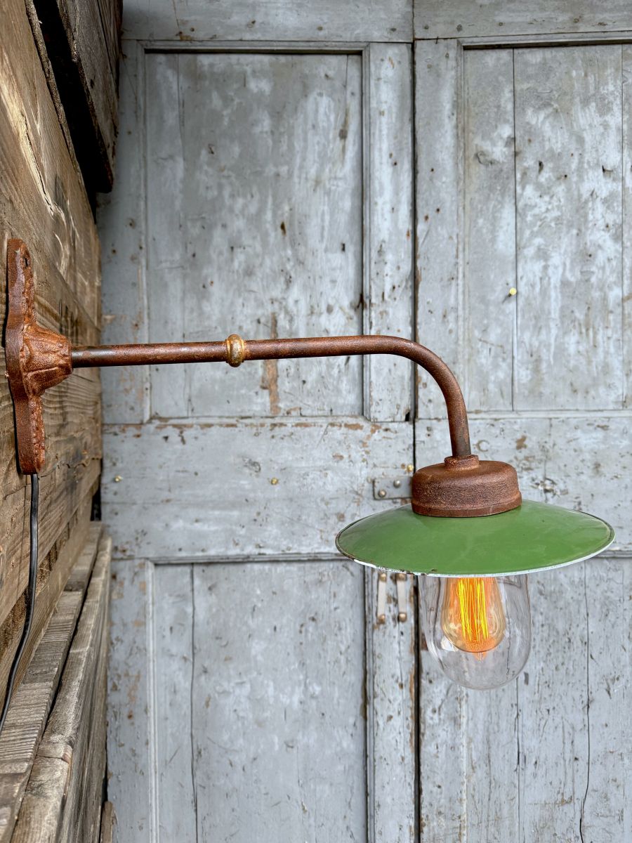 applique potence Lampe de cour, col de cygne exterieur ligne droite n°4 – Image 10