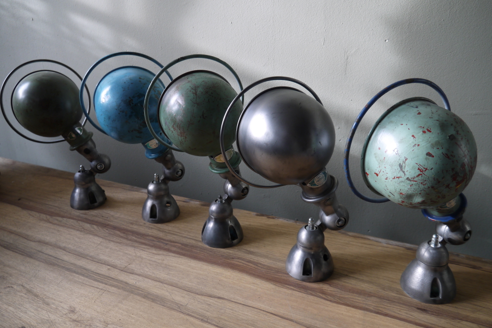 Unique lampe Jielde 1 applique polie graphite – Image 5