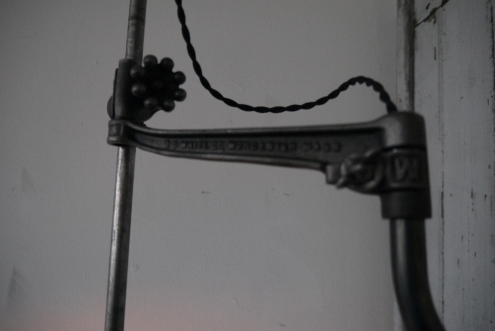 Rare Lampe O.C. White Industrielle fixation murale applique dans son jus la lampe de reference a new york dans les loft – Image 6