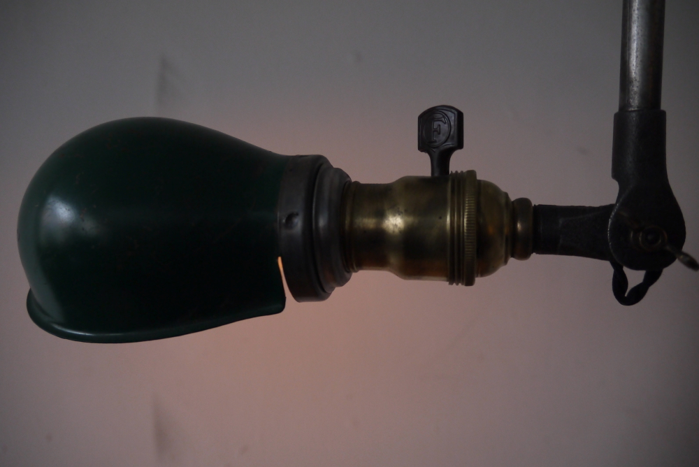 Rare Lampe O.C. White Industrielle fixation murale applique dans son jus la lampe de reference a new york dans les loft – Image 7