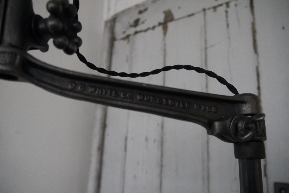 Rare Lampe O.C. White Industrielle fixation murale applique dans son jus la lampe de reference a new york dans les loft – Image 8