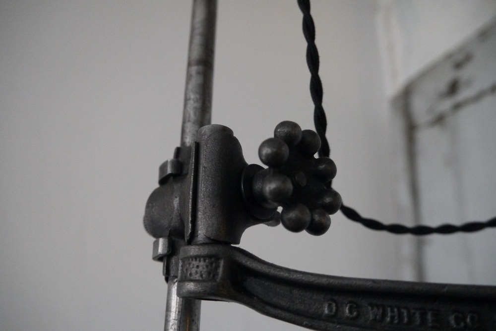 Rare Lampe O.C. White Industrielle fixation murale applique dans son jus la lampe de reference a new york dans les loft – Image 9