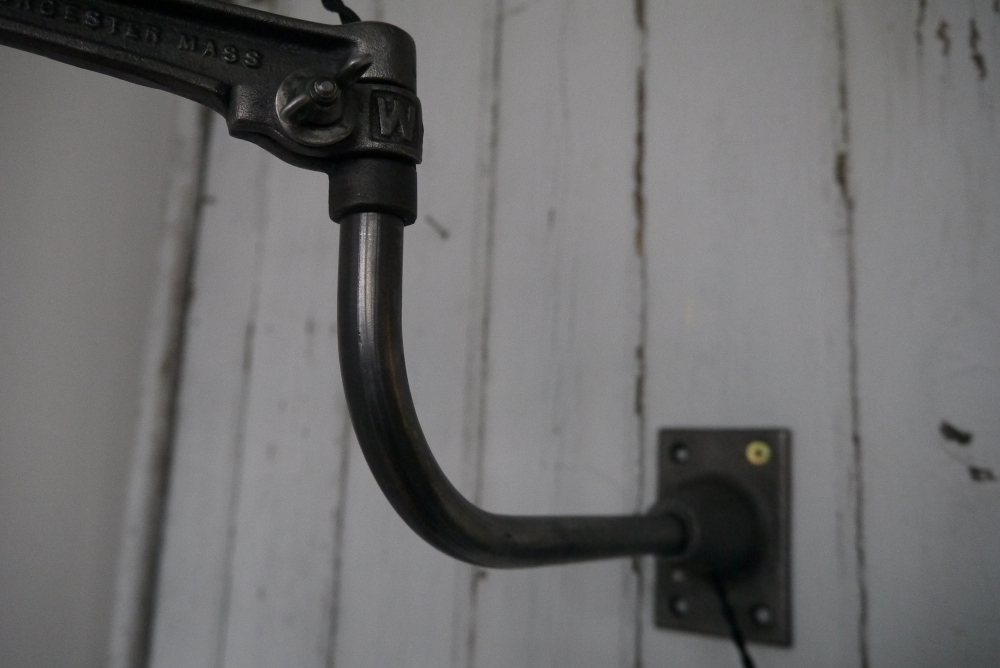 Rare Lampe O.C. White Industrielle fixation murale applique dans son jus la lampe de reference a new york dans les loft – Image 10