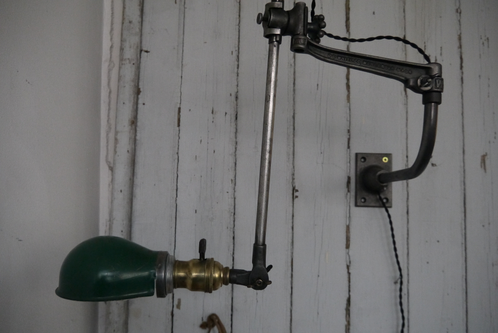 Rare Lampe O.C. White Industrielle fixation murale applique dans son jus la lampe de reference a new york dans les loft – Image 20