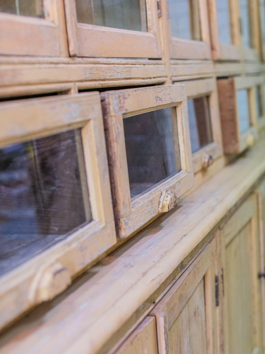 meuble de metier tres grande vitrine herboristerie – Image 18