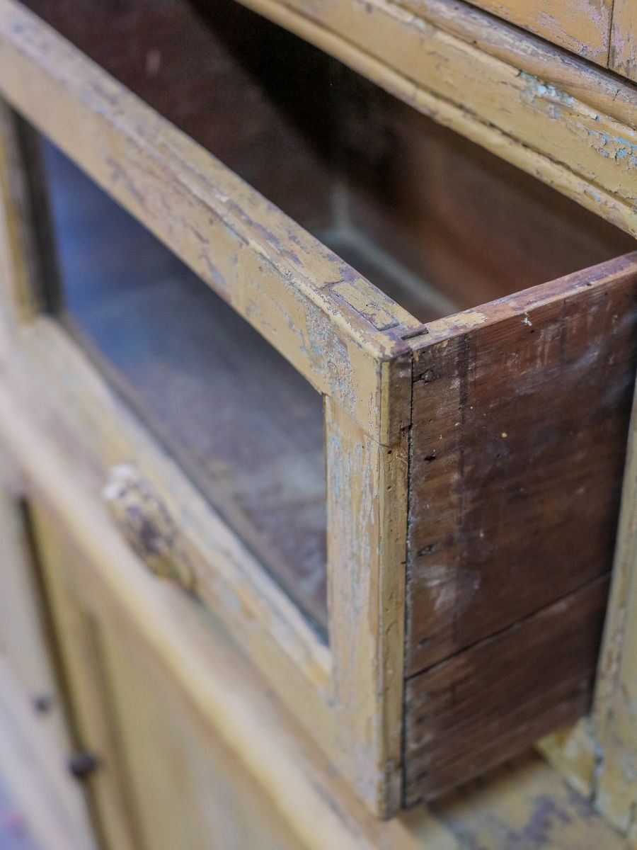 meuble de metier tres grande vitrine herboristerie – Image 13