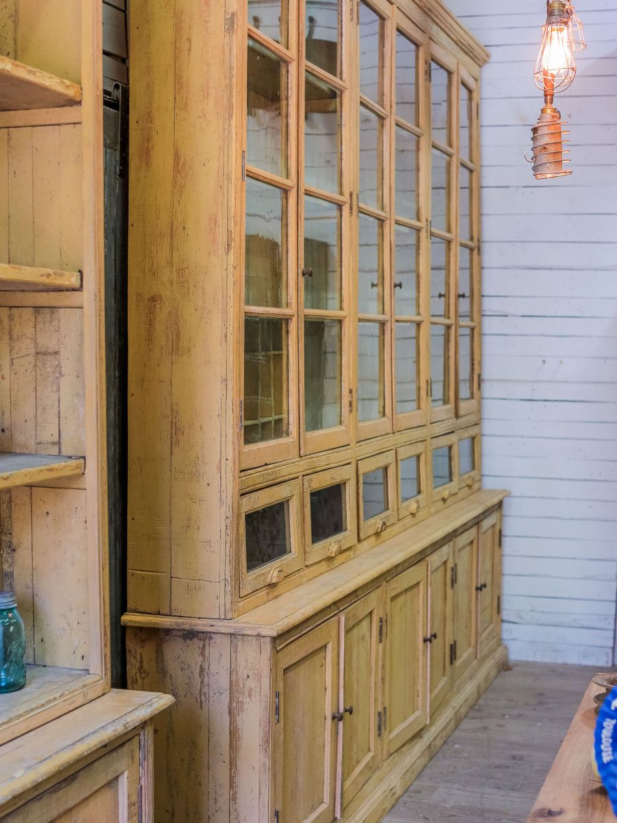 meuble de metier tres grande vitrine herboristerie – Image 10