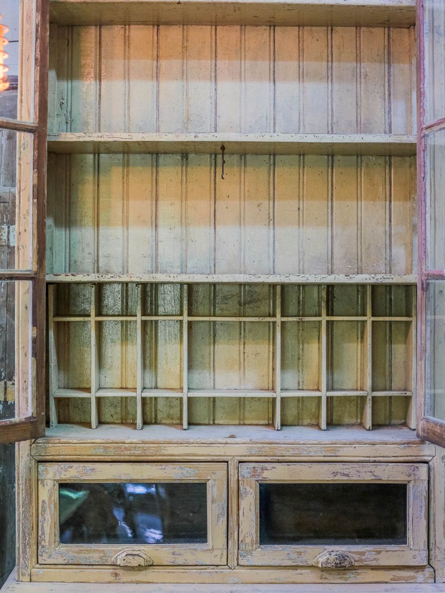 meuble de metier tres grande vitrine herboristerie – Image 9