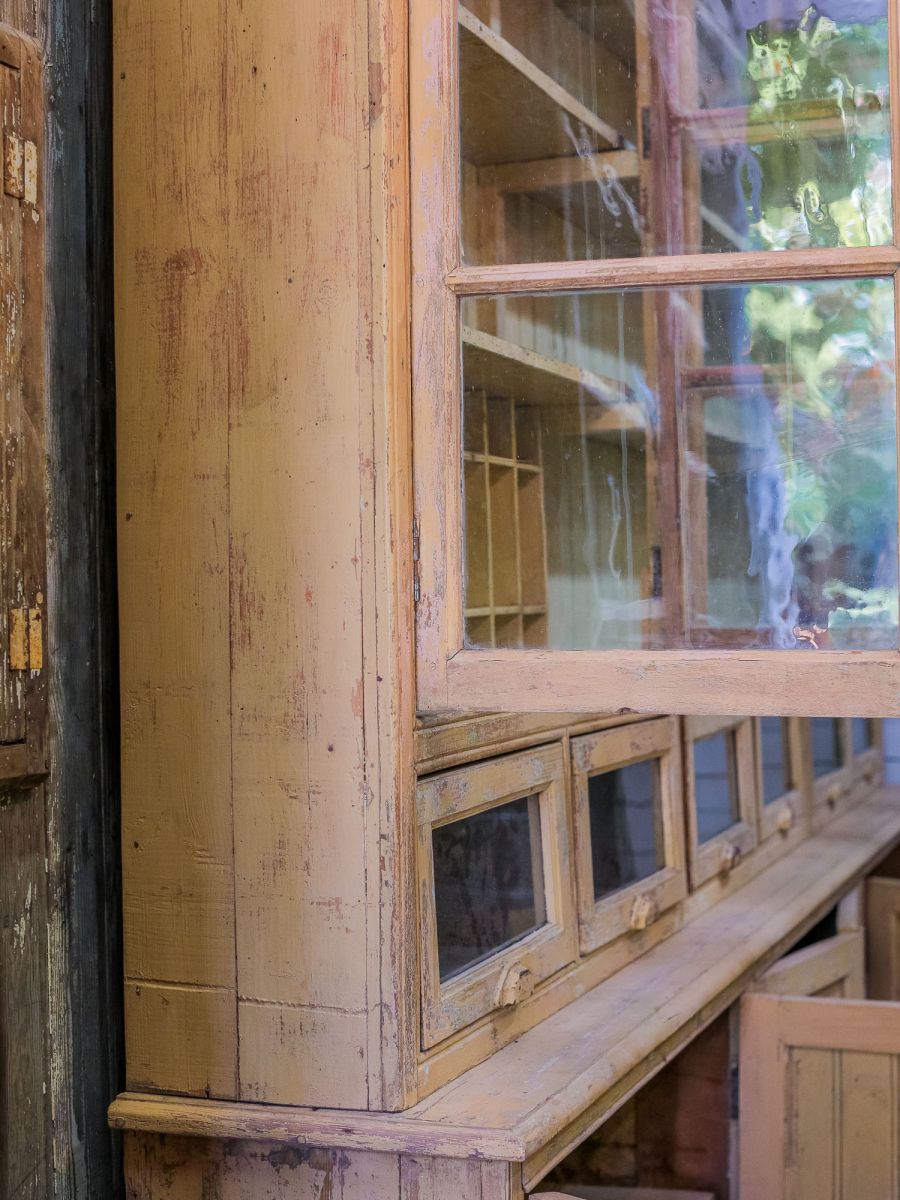 meuble de metier tres grande vitrine herboristerie – Image 4