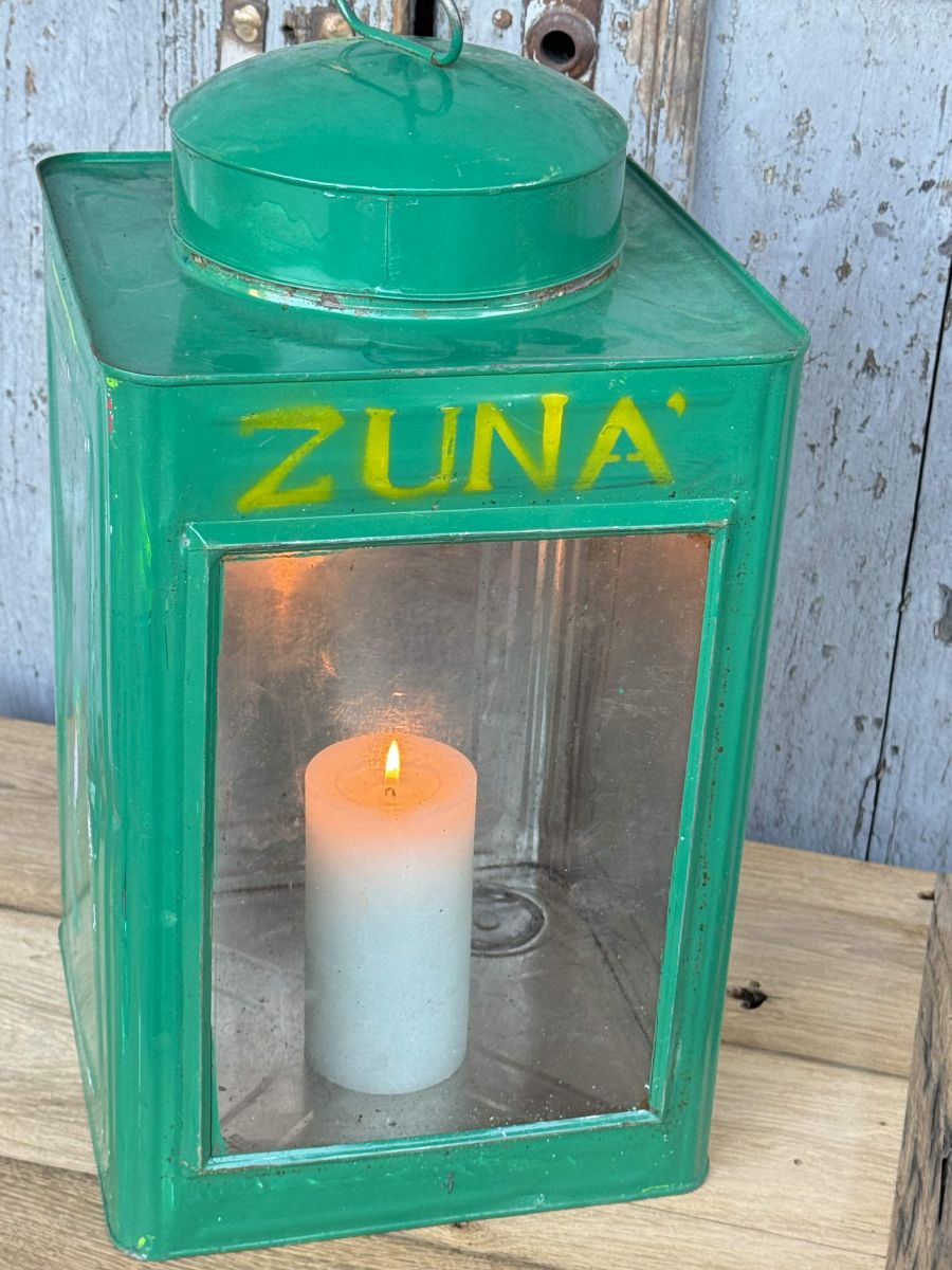 meuble console 12 casiers industriel clapet Roneo plateau chene massif – Image 3