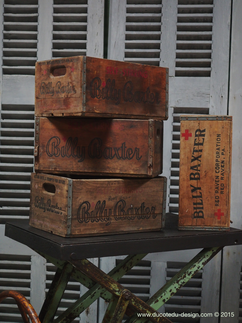 1 grande caisse bois brasserie billy baxter – Image 2