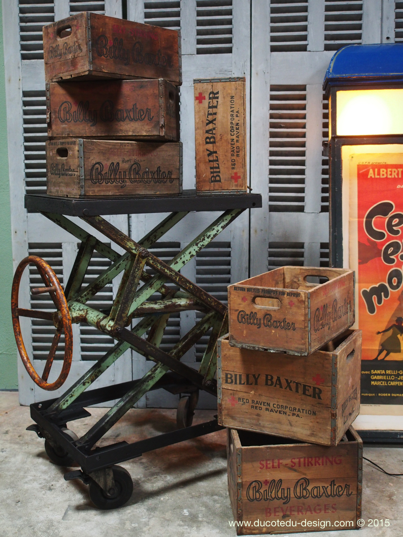 1 grande caisse bois brasserie billy baxter – Image 14