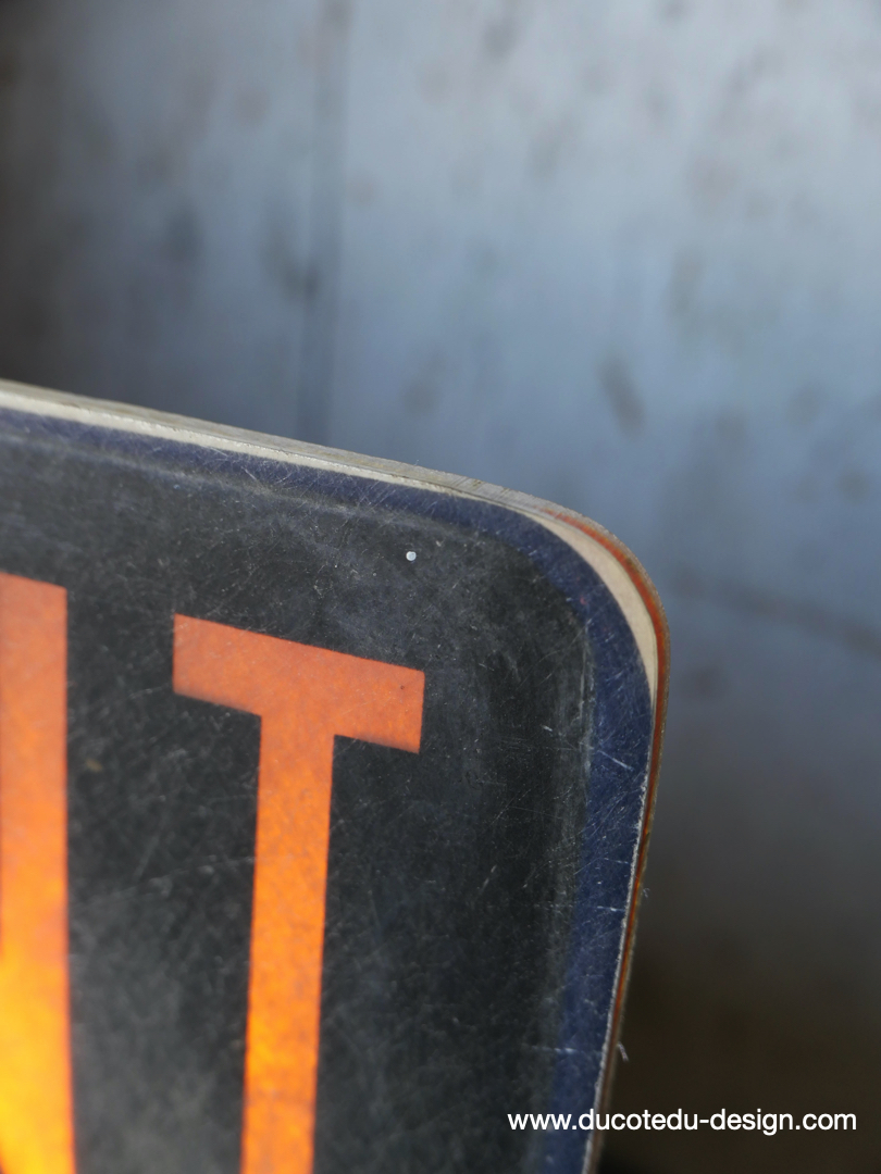 Plaque de feu don t walk americain vintage USA / dont walk – Image 5