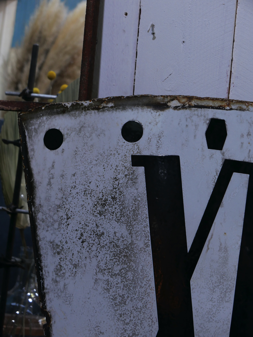 ancien cartouche d horloge emaille XI – Image 6