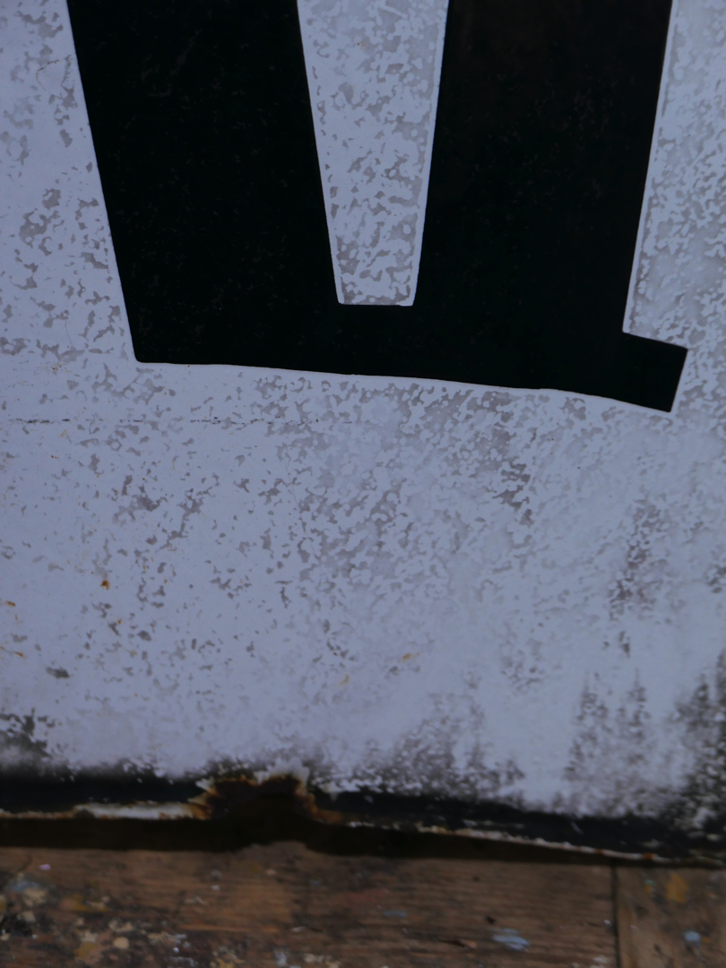 ancien cartouche d horloge emaille XI – Image 7