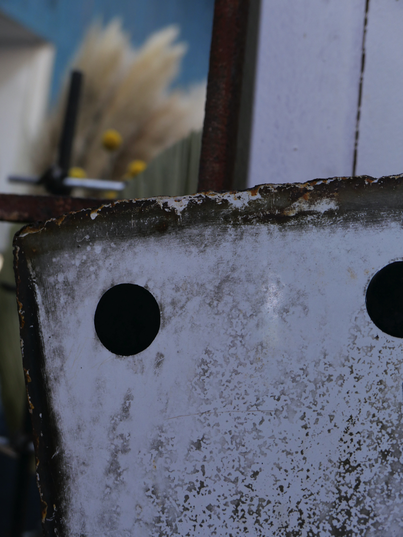 ancien cartouche d horloge emaille XI – Image 8