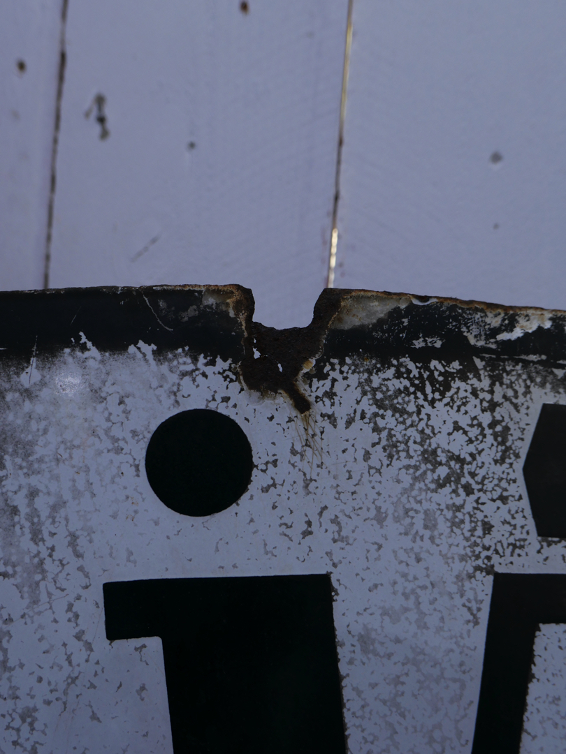 ancien cartouche d horloge emaille VII – Image 7