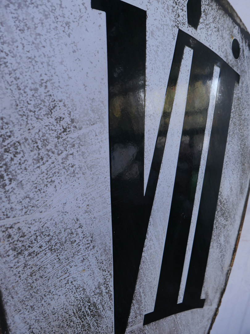 ancien cartouche d horloge emaille VII – Image 9