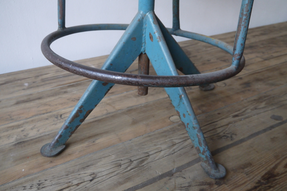 chaise haute atelier industrielle JEAN PROUVE – Image 10