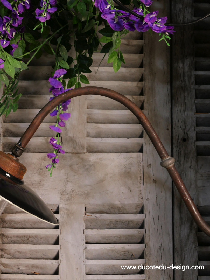 col de cygne applique lampe de cour traditionnelle tres grand exterieur – Image 7