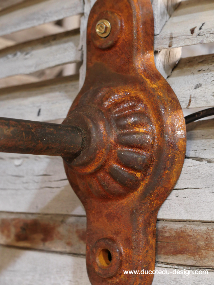 col de cygne applique lampe de cour traditionnelle tres grand exterieur – Image 8