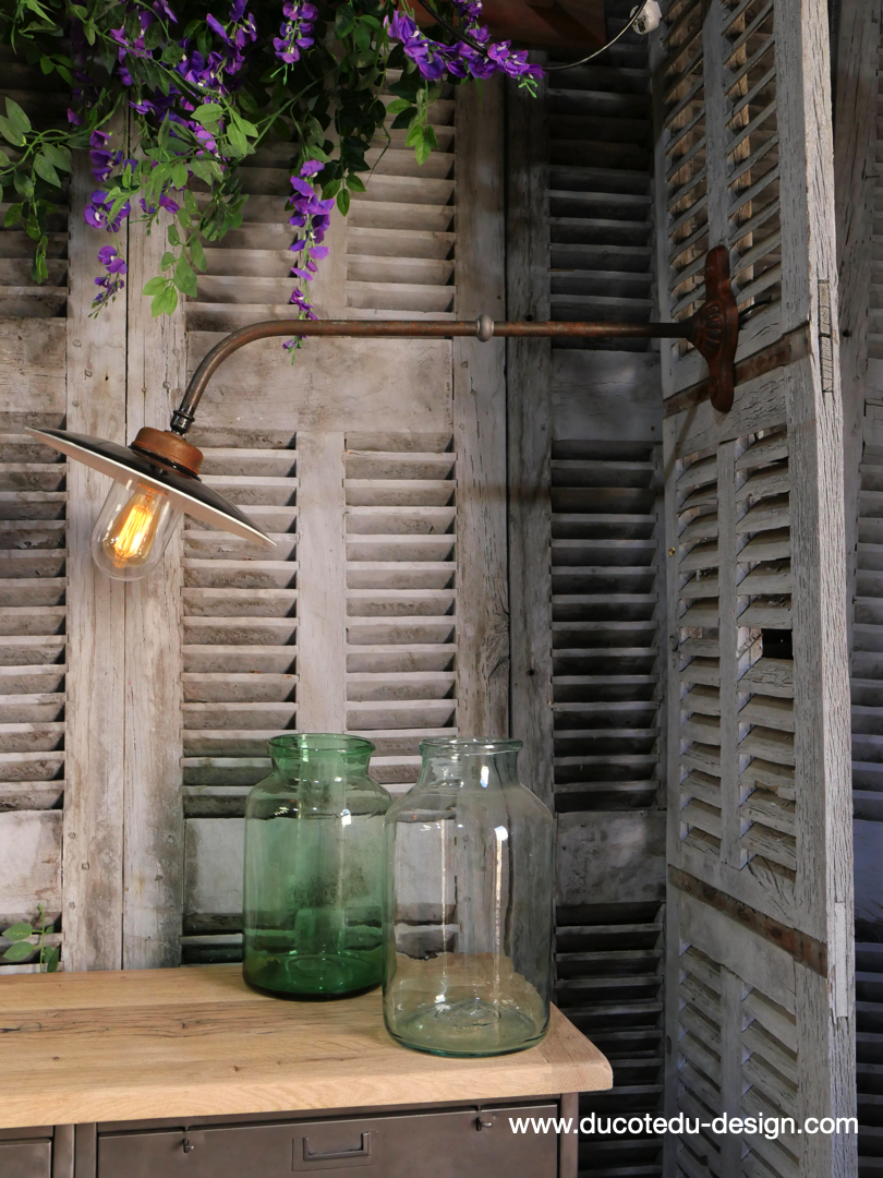 col de cygne applique lampe de cour traditionnelle tres grand exterieur – Image 13