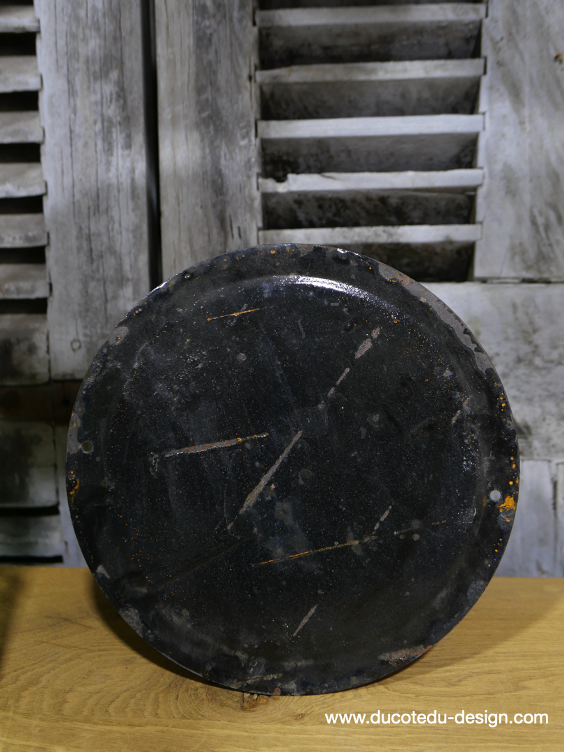 Plaque emaillee signalitique usine russe eau non potable R83 – Image 4