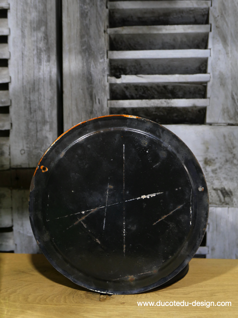 Plaque emaillee signalitique usine russe no outils ref R85 – Image 4