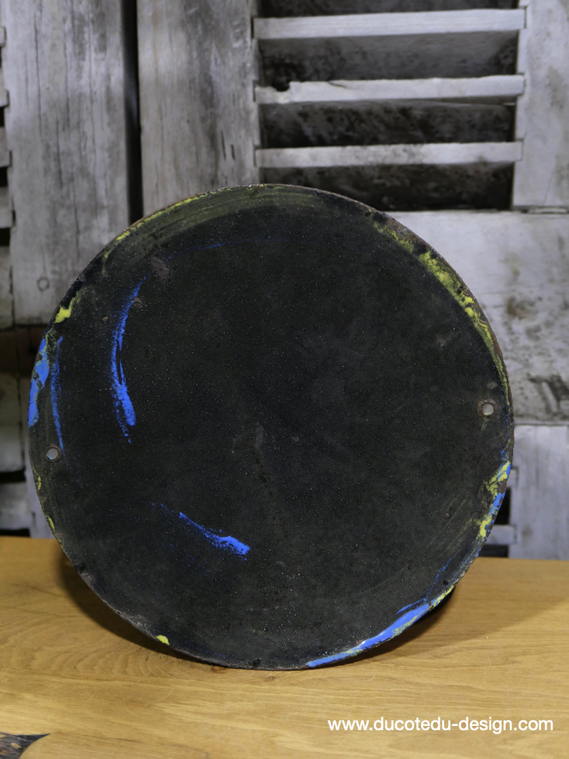 Plaque emaillee signalitique usine russe masque a gaz R92 – Image 4