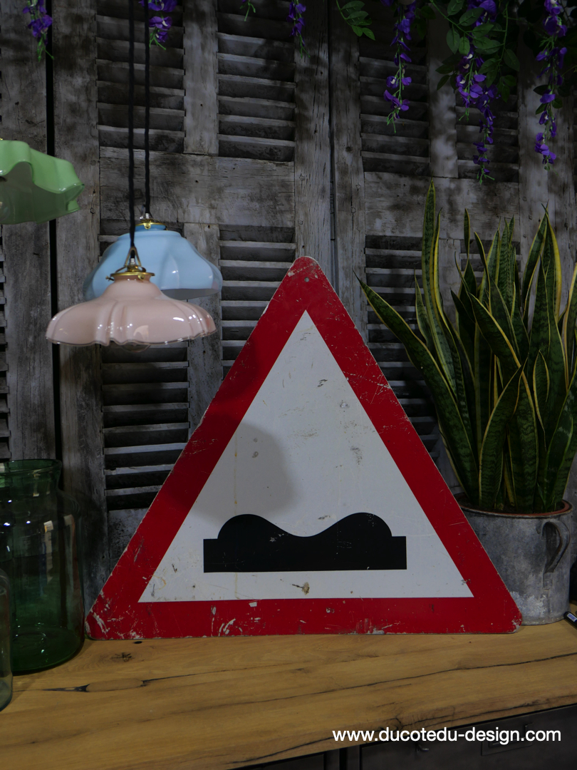 ancien panneau de signalisation Suisse danger ref T03 – Image 2