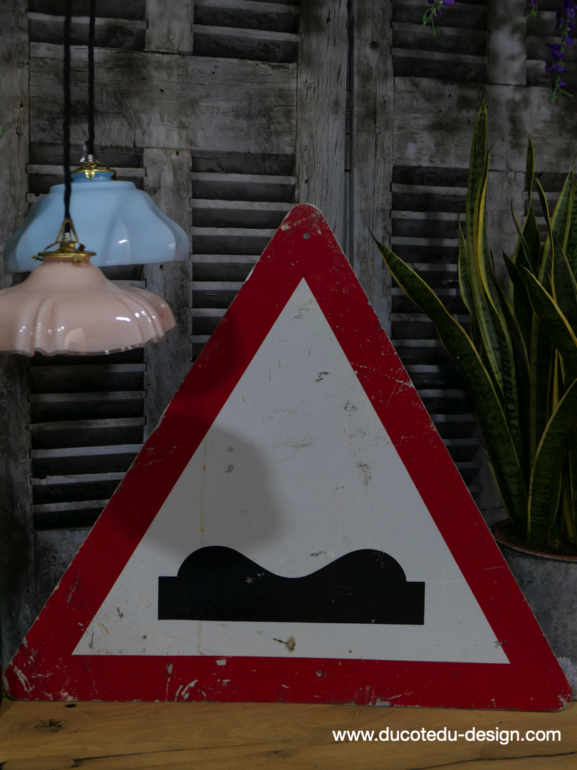 ancien panneau de signalisation Suisse danger ref T03 – Image 3