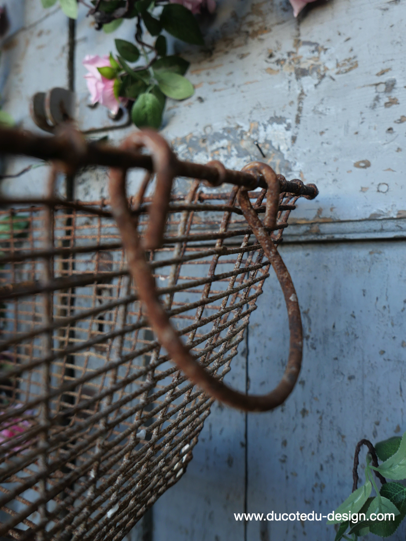 lot de 2 anciens paniers a huitres – Image 8