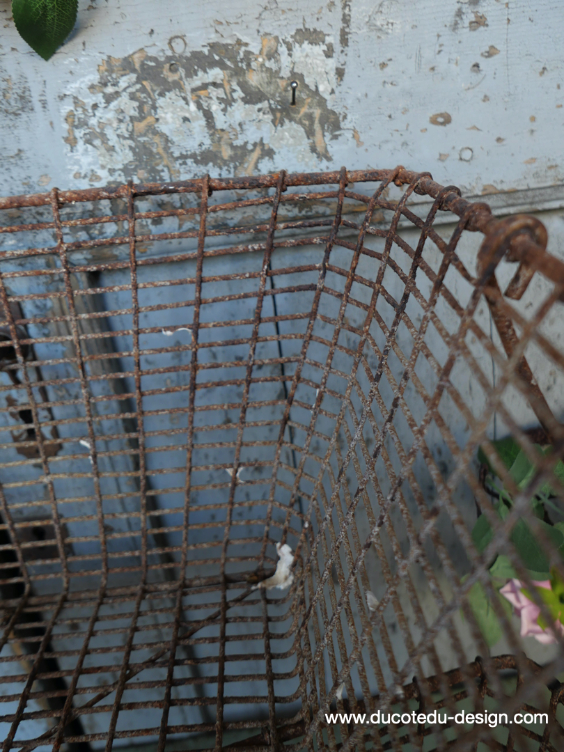 lot de 2 anciens paniers a huitres – Image 11