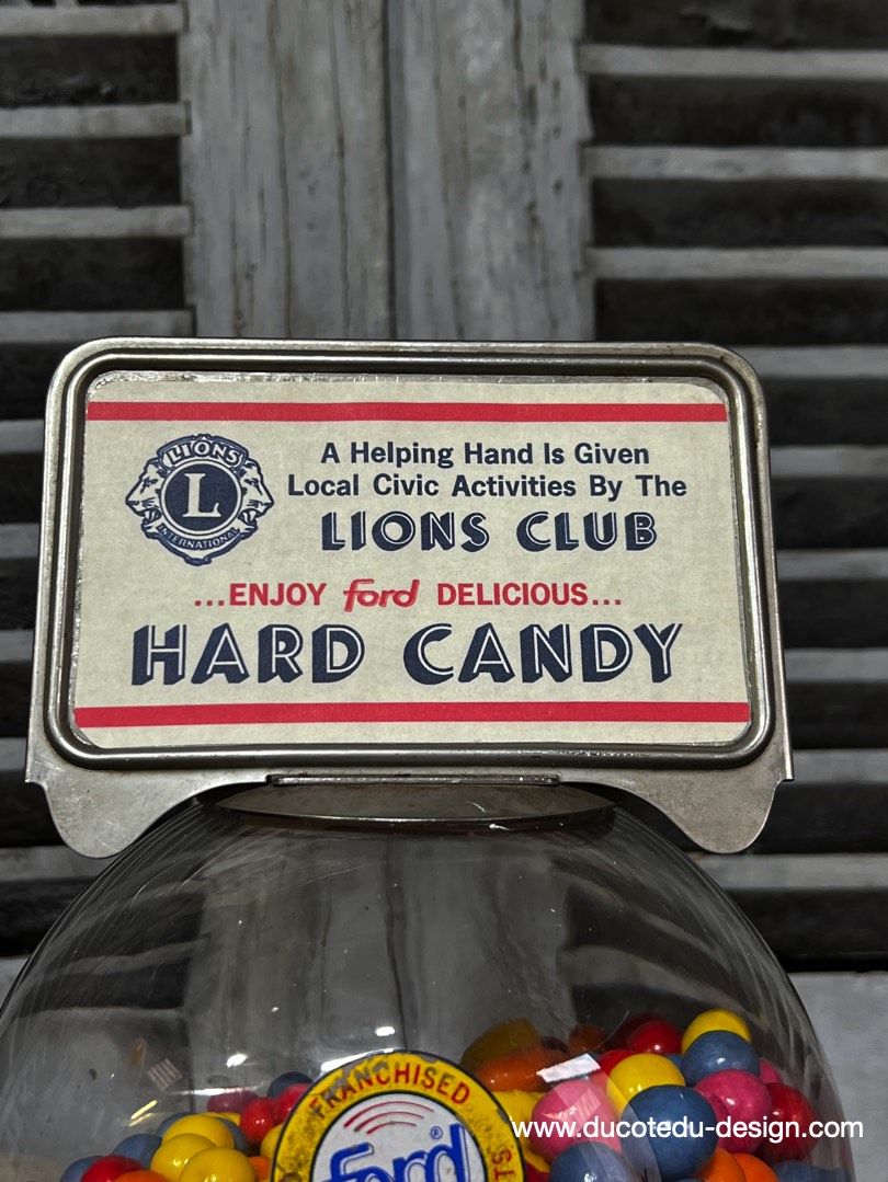 Distributeur à bonbon Ford Ball Gum 1950 – Image 5