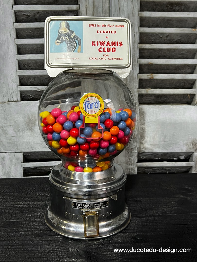 Distributeur à bonbon Ford Ball Gum 1950 – Image 2