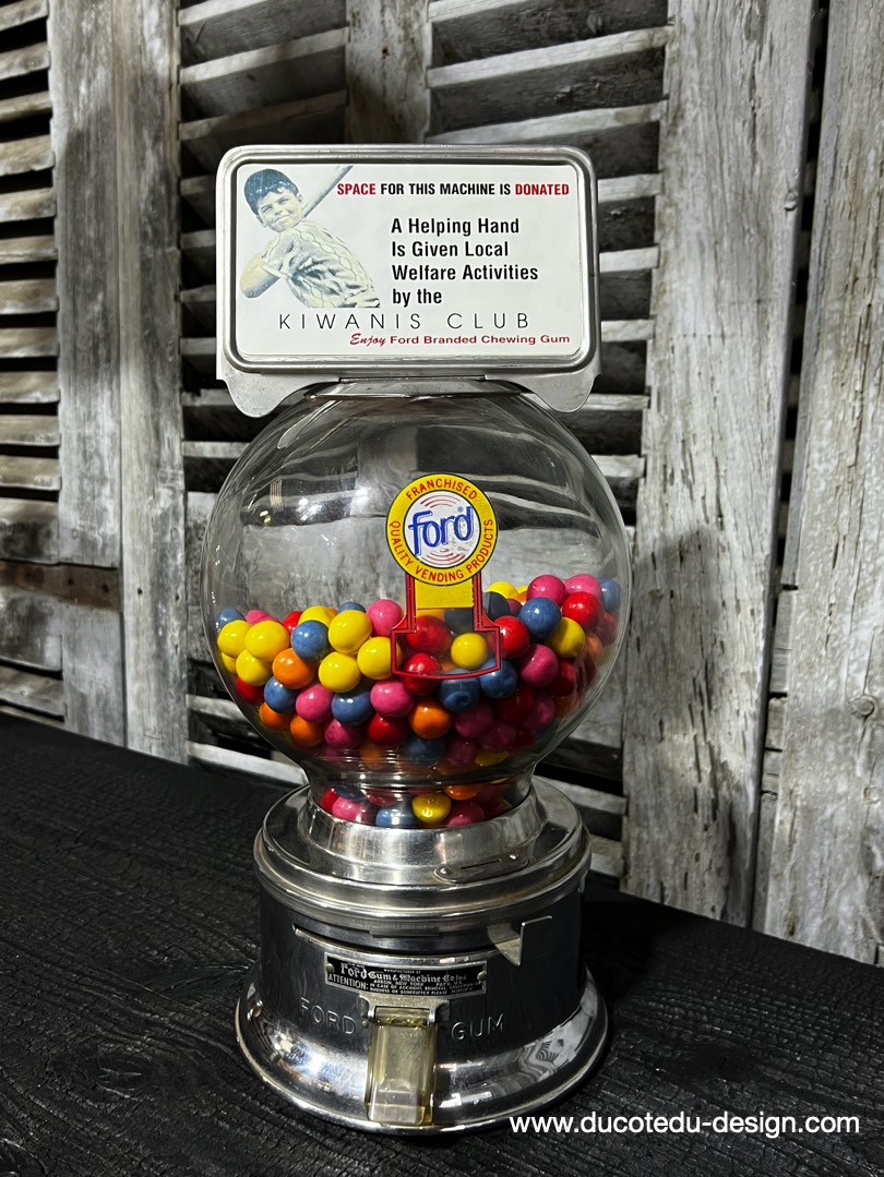 Distributeur à bonbon Ford Ball Gum 1950 – Image 2