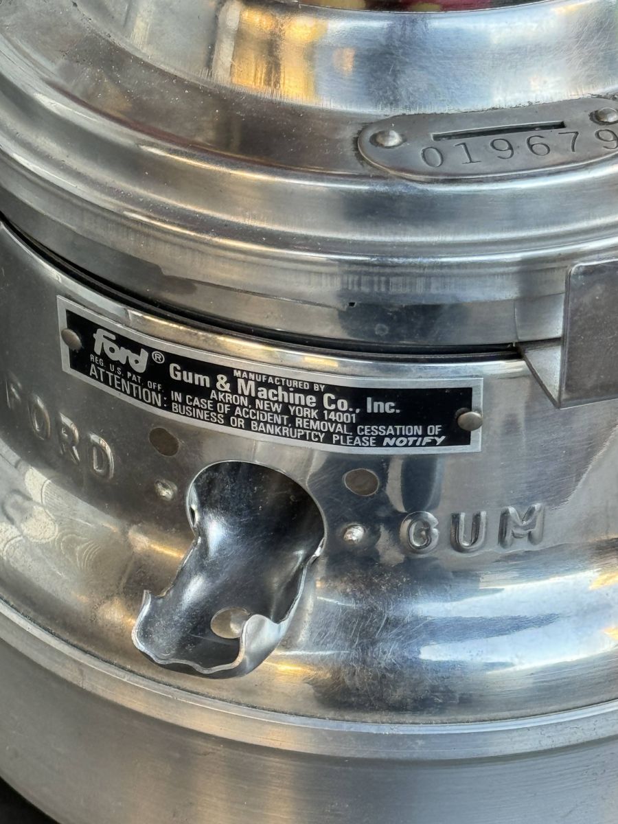 Distributeur à bonbon Ford Ball Gum 1950 hard candy – Image 7