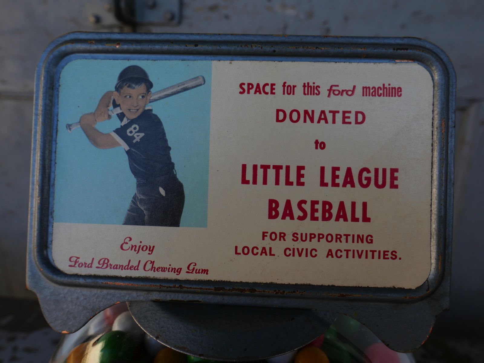 Distributeur à bonbon Ford Ball Gum 1950 hard candy – Image 7