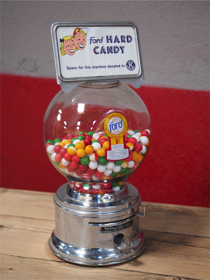 Distributeur à bonbon Ford Ball Gum 1950 Jaycees – Image 2