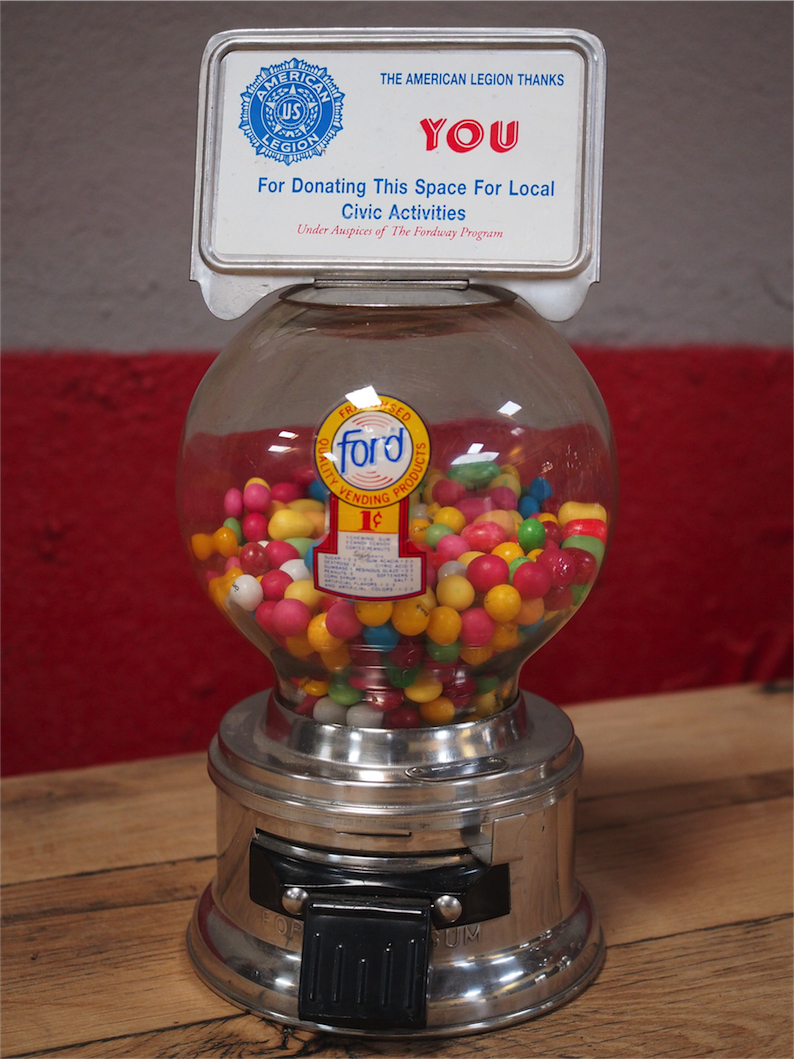 Distributeur à bonbon Ford Ball Gum 1950 Jaycees – Image 2