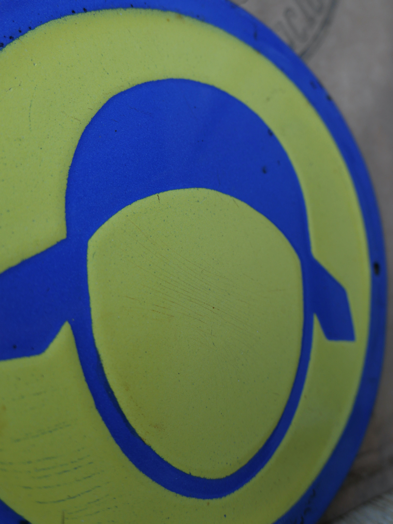 Plaque emaillee signalitique usine russe jaune chapeau – Image 4