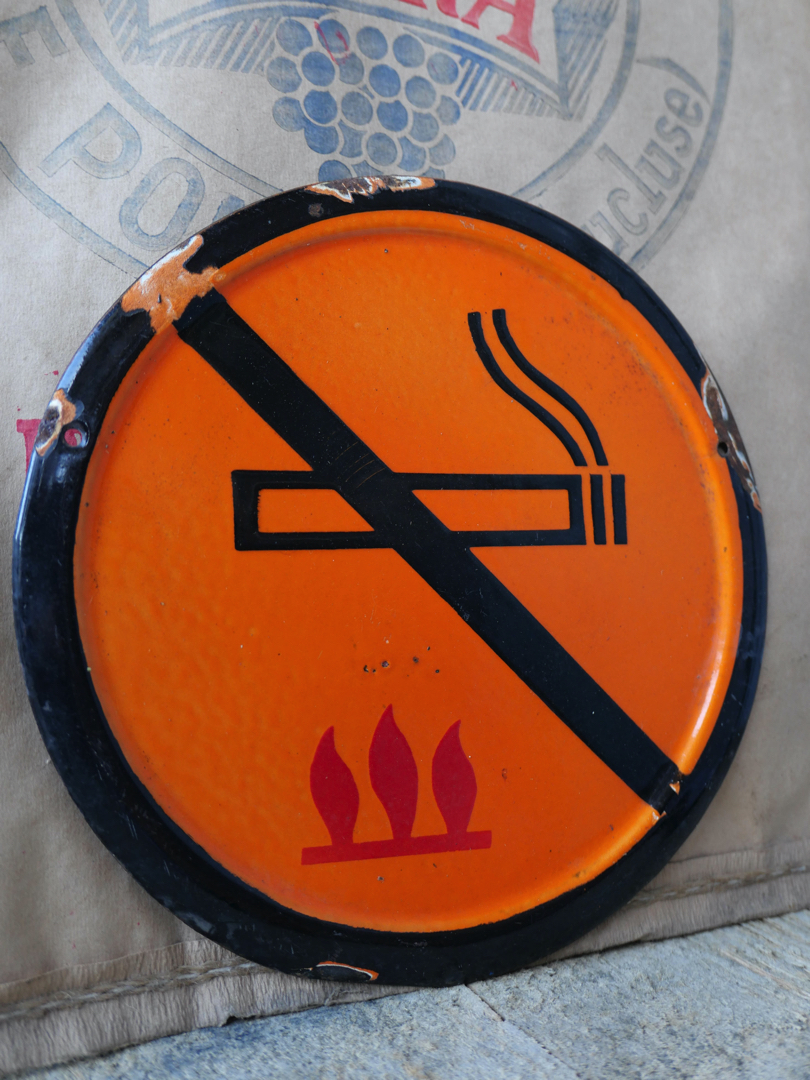 plaque emaillee usine russe non fumeur – Image 2